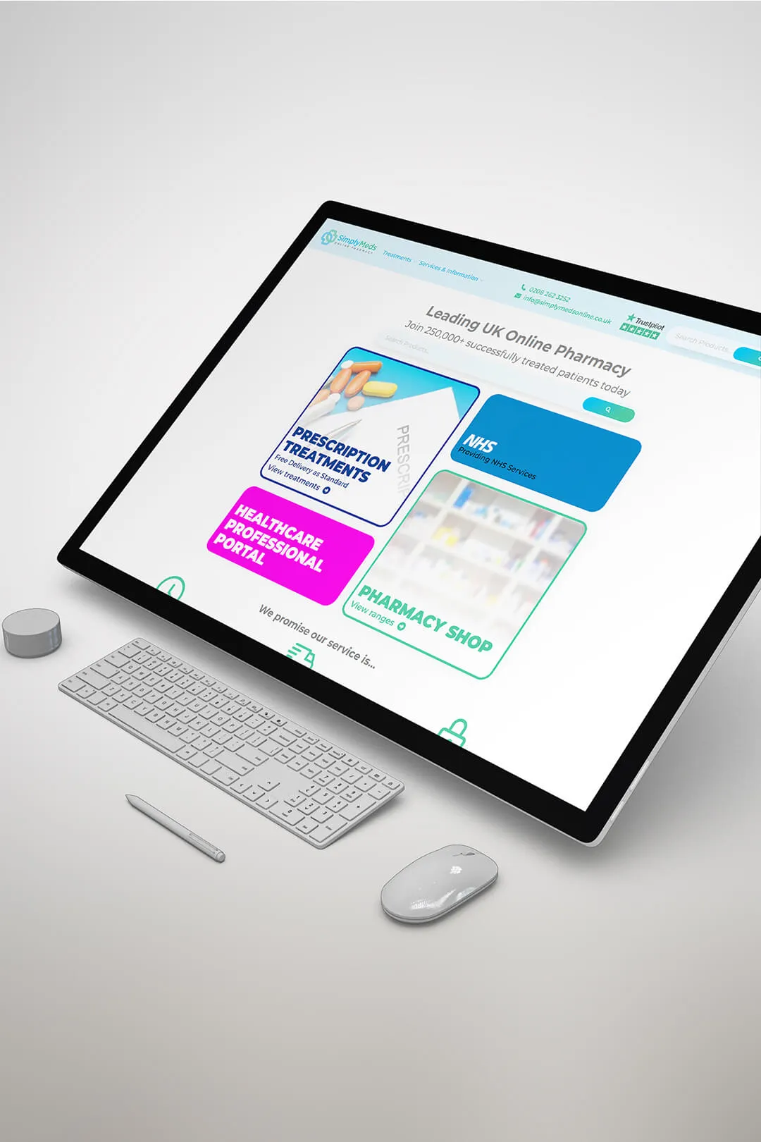 Website rescue, redesign and launch support for North London businesses.